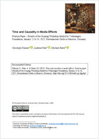 Klimmt, Fahr, Slater - 2025 - Time and Causality in Media Effects